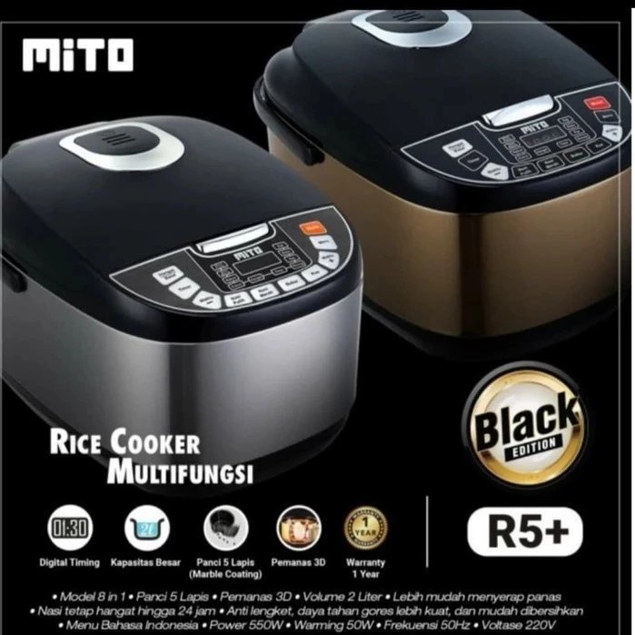 Mito R5+ 8‑in‑1 Digital