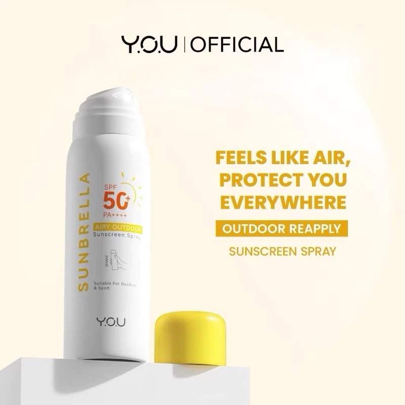 YOU Sunbrella Airy Outdoor Sunscreen Spray SPF 50+