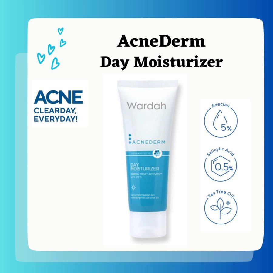 Wardah Acnederm Day Moisturizer