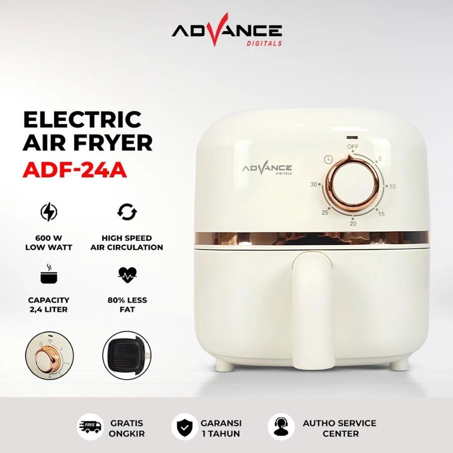 advance electric air fryer adf-24a