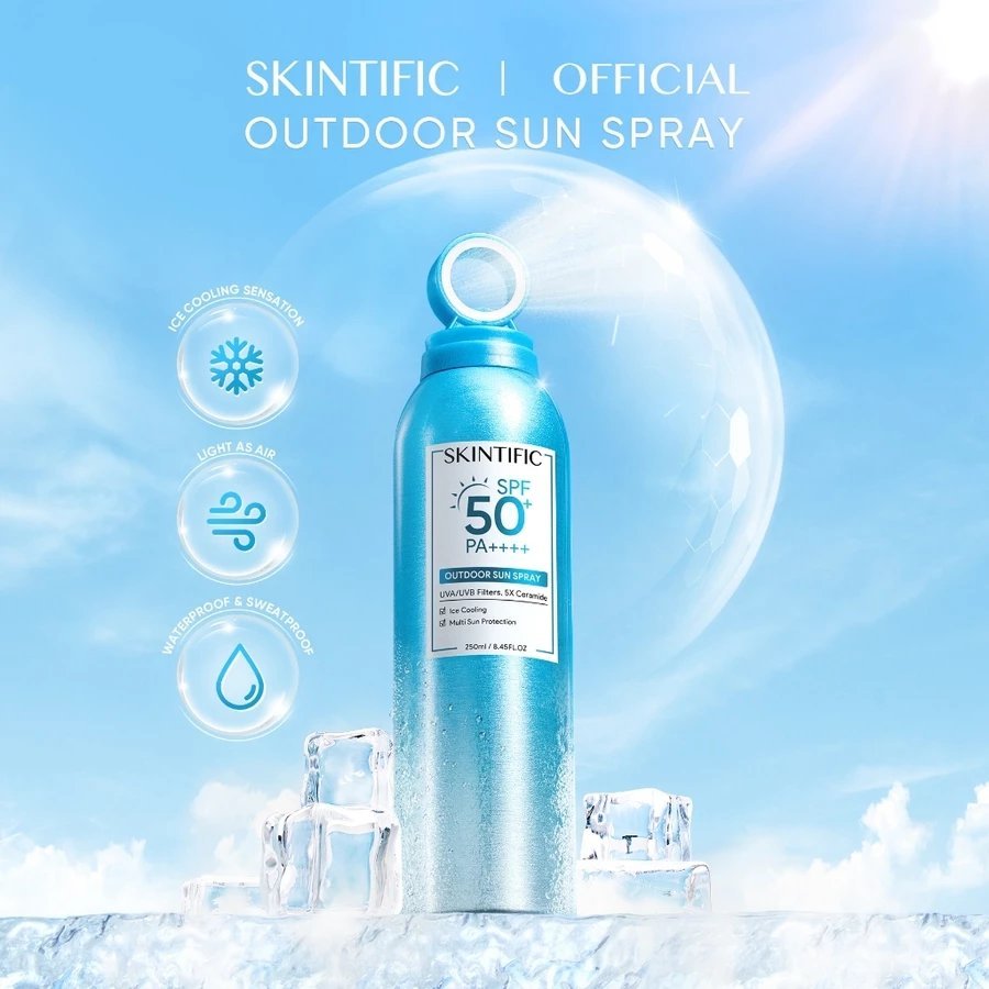 SKINTIFIC Outdoor Sunscreen Spray SPF 50+