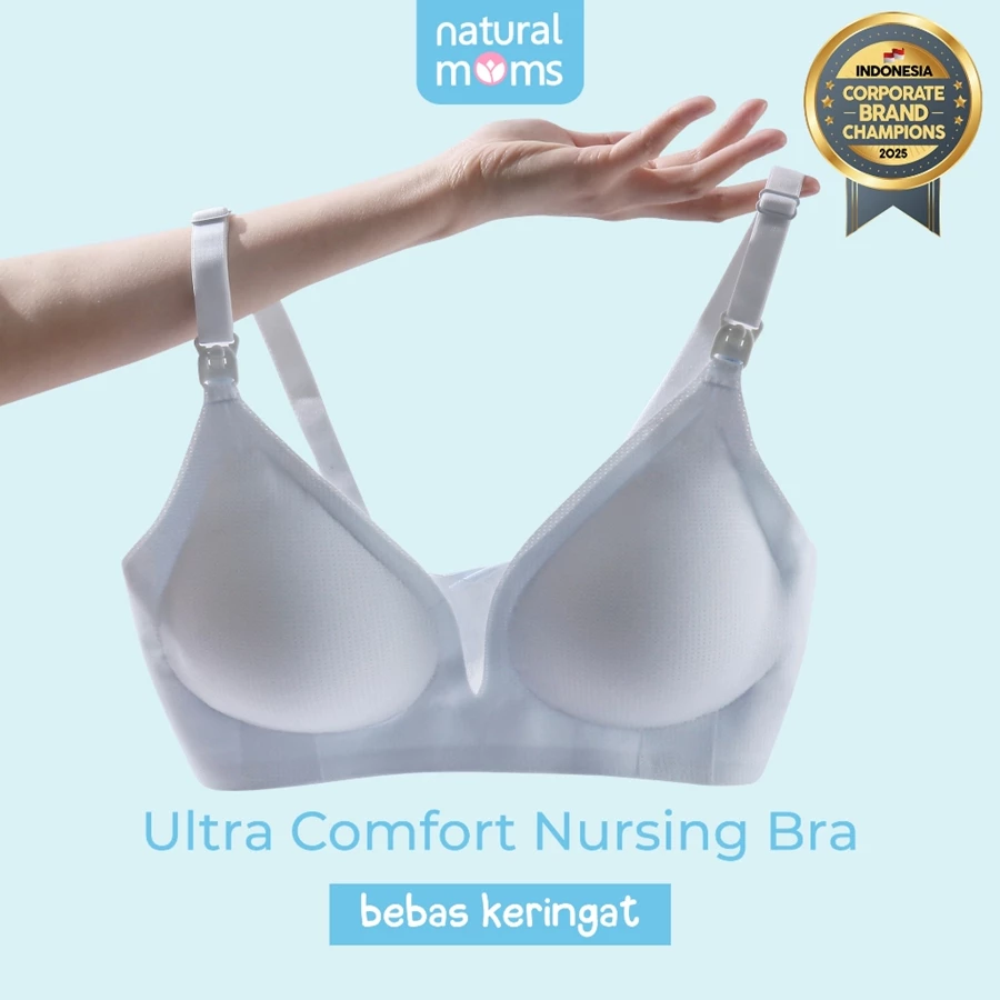 Bra Menyusui Ultra Comfort Breathable Natural Moms