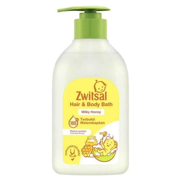Zwitsal Baby Bath Natural with Milk & Honey