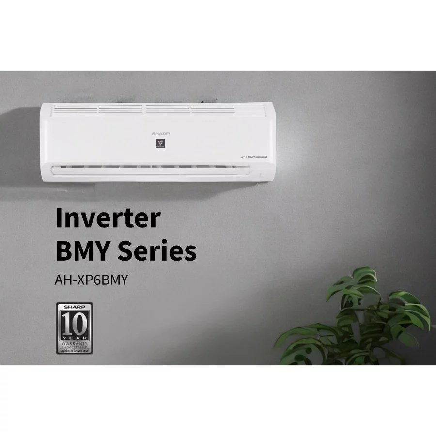 Sharp J-Tech Inverter ½ PK – AH-XP6BMY