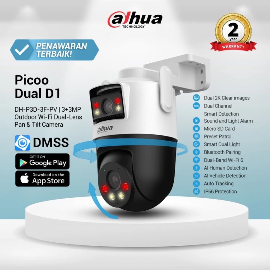 Dahua Picoo Series DH-P3D-3F-PV