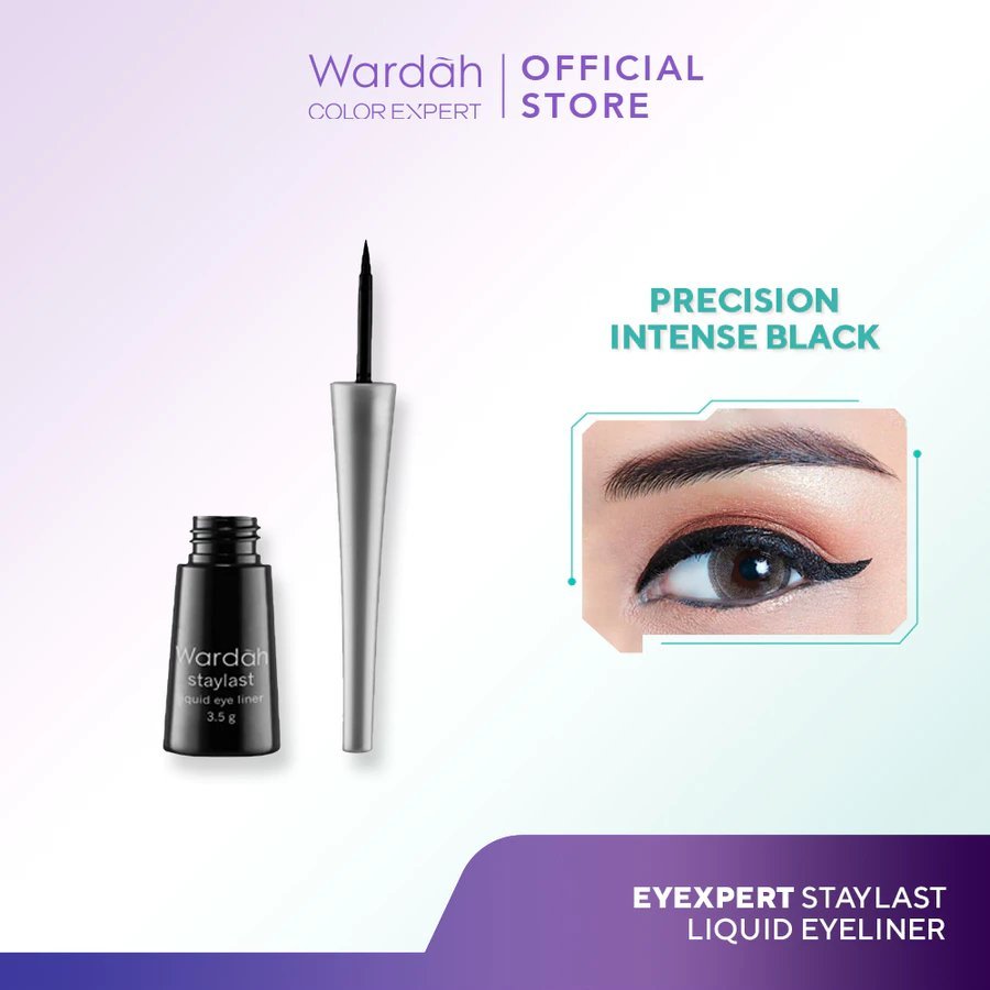 Wardah Staylast Waterproof Liquid Eyeliner