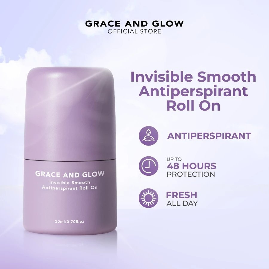 Grace and Glow Invisible Smooth Antiperspirant Roll On