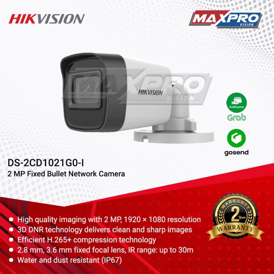 Hikvision DS-2CD1021G0-I