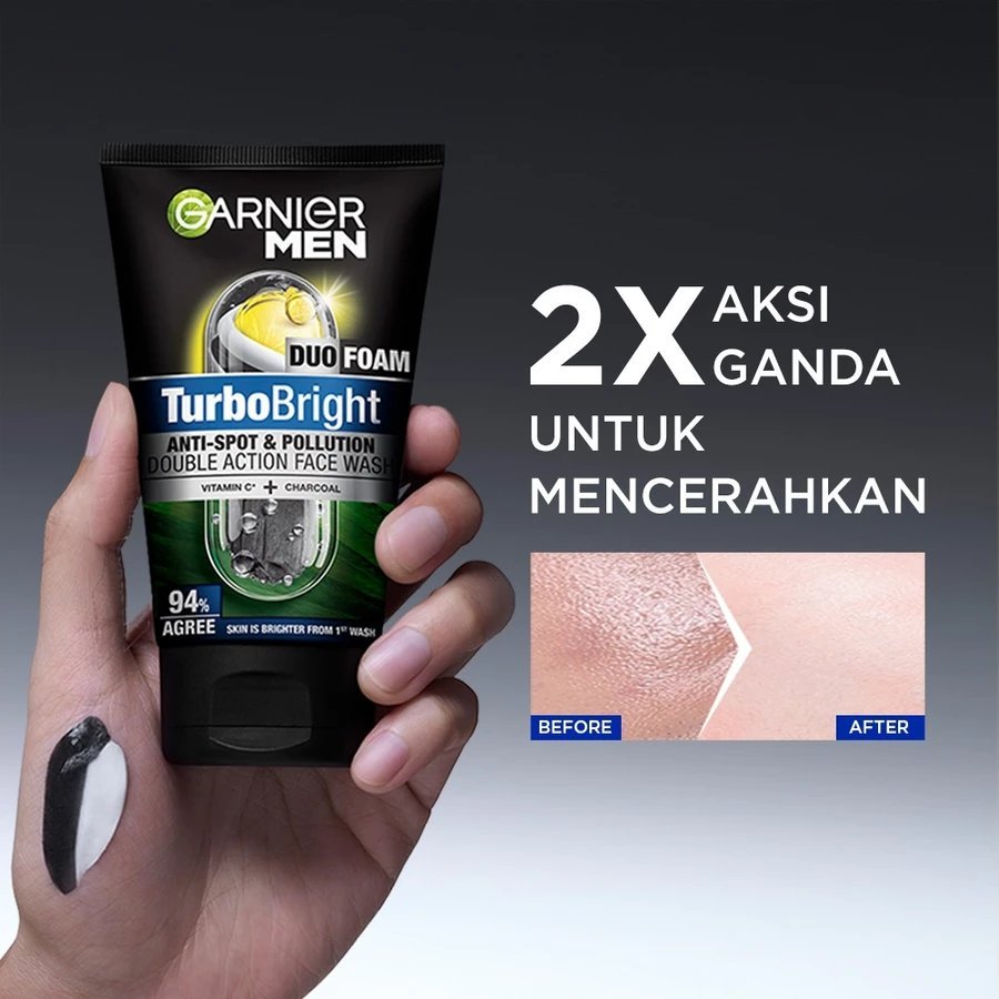 Garnier Men Turbo Bright Double Action