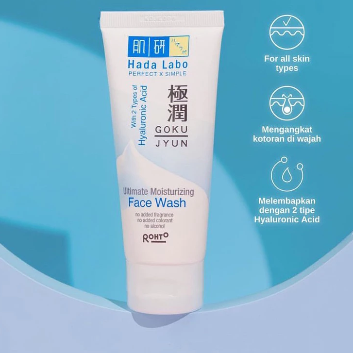 Hada Labo Gokujyun Ultimate Moisturizing Face Wash