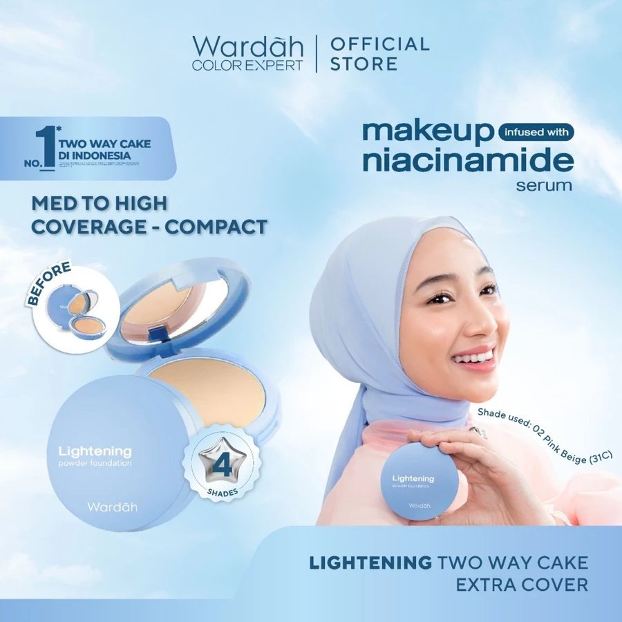 WARDAH Lightening Powder Foundation Extra Cover