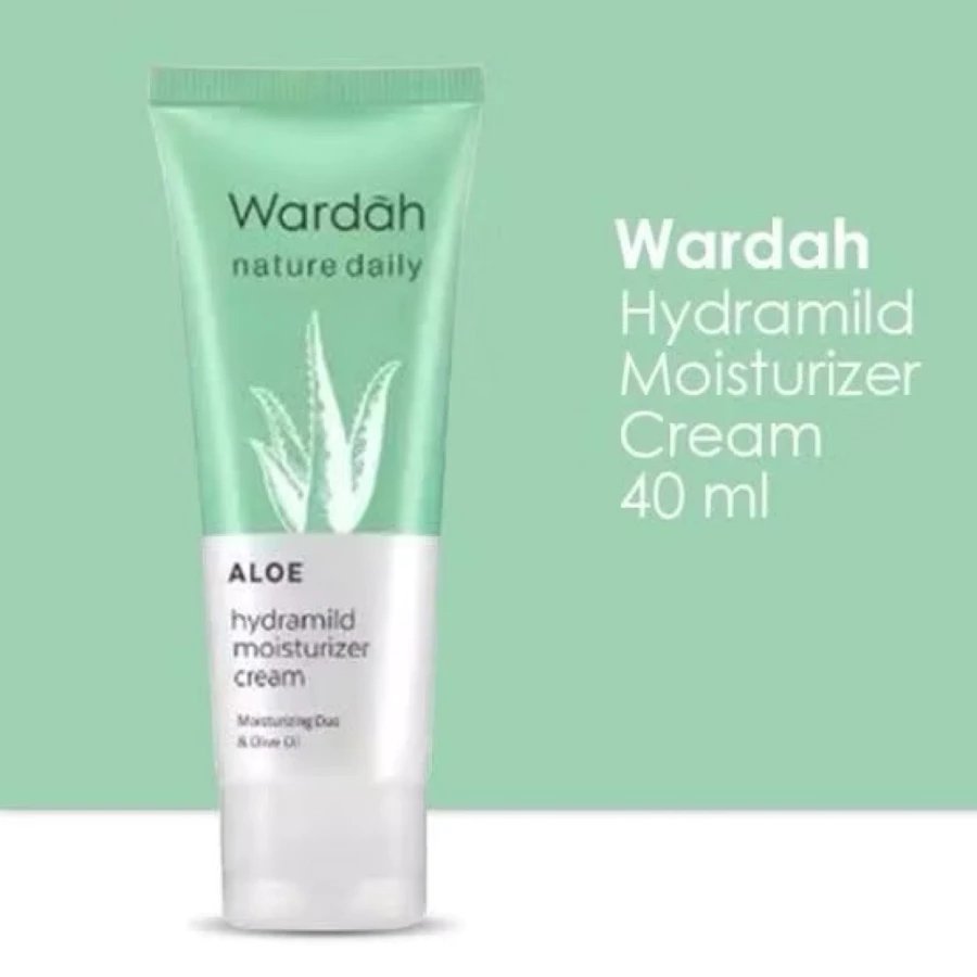 Wardah Nature Daily Aloe Hydramild Moisturizer Cream
