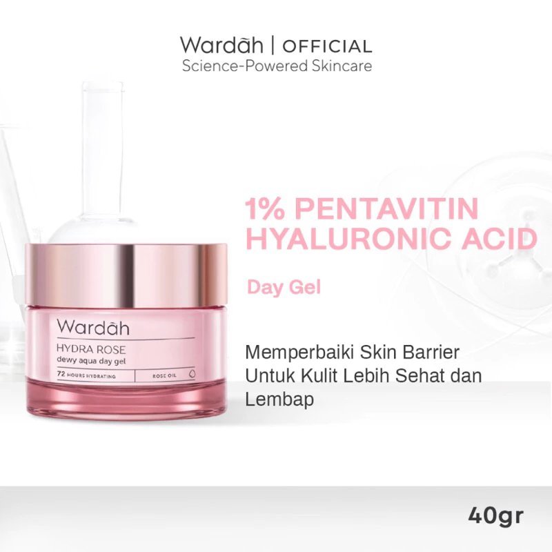 Wardah Hydra Rose Dewy Aqua Day Gel
