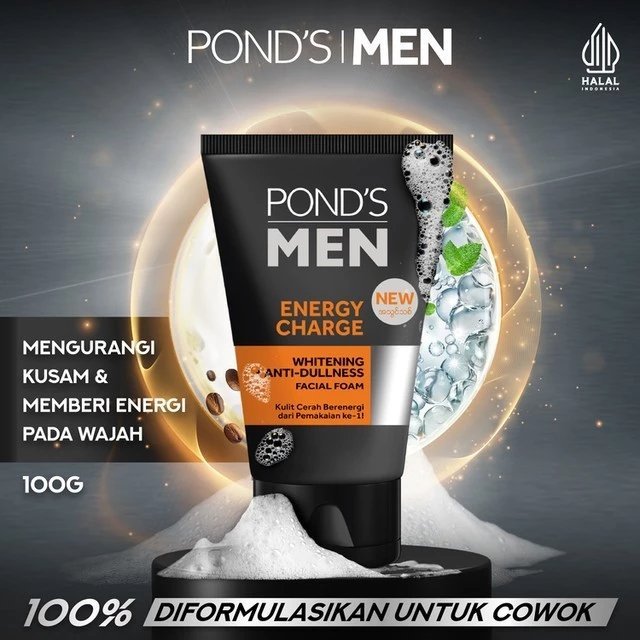 Pond's Men Energy Bright Face Wash