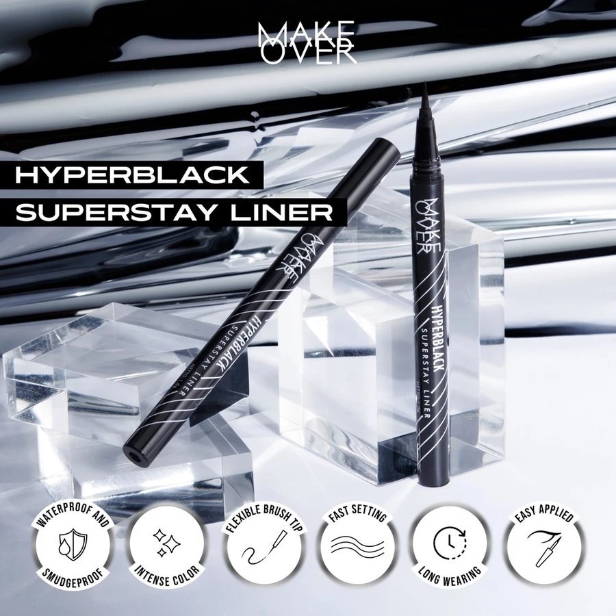 MAKE OVER Hyperblack Superstay Liner