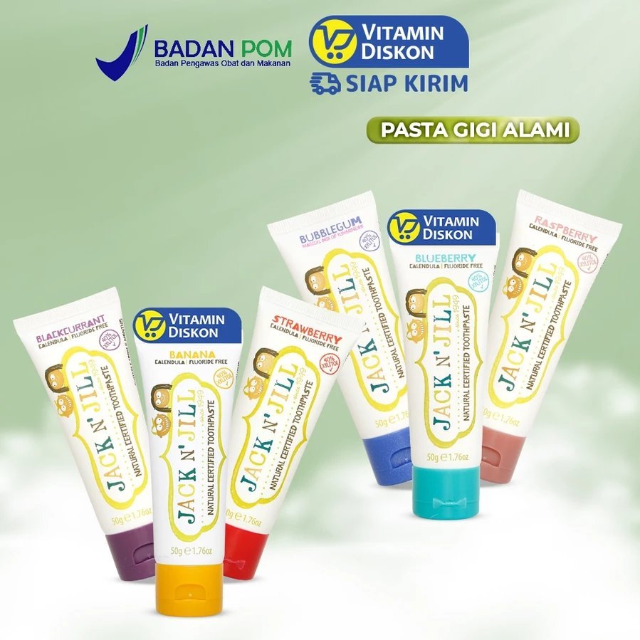 Jack N Jill Natural Toothpaste