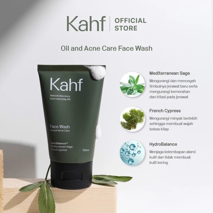 Kahf Oil and Acne Care Face Wash