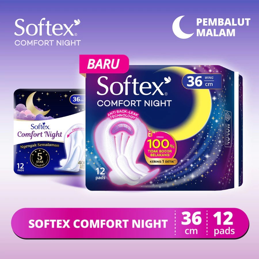 Softex Comfort Night 36cm