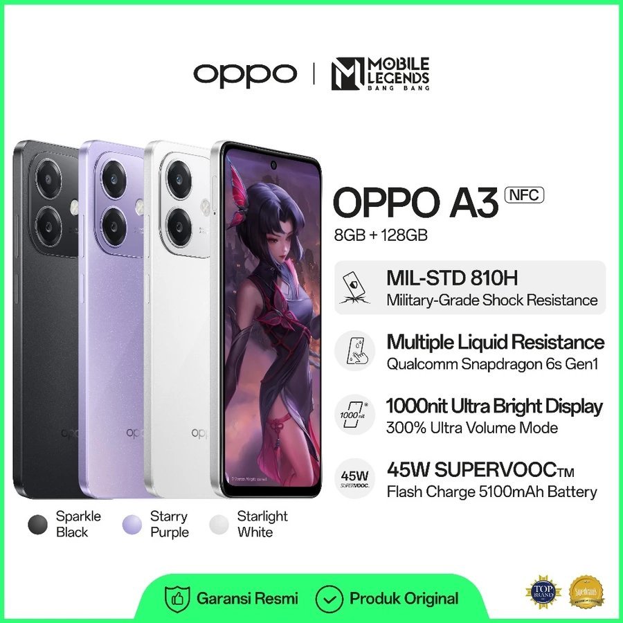 OPPO A3 NFC 8GB/128GB